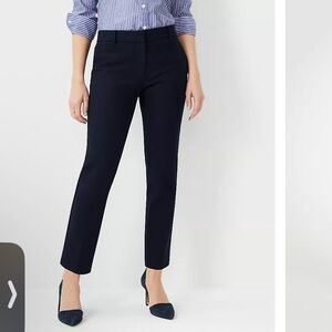 Ann Taylor Eva Ankle Pant - Navy
